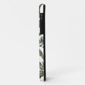 熱帯葉パーソナライズされた名の統語 Case-Mate iPhoneケース (裏面/左)