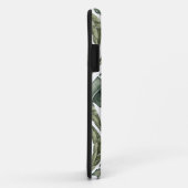 熱帯葉パーソナライズされた名の統語 Case-Mate iPhoneケース (裏面/右)