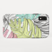 熱帯葉ファッション Case-Mate iPhoneケース (裏面(横))