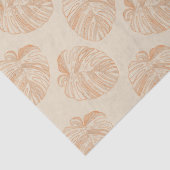 熱帯葉ヴィンテージレトロ夏誕生日 薄葉紙 (詳細)