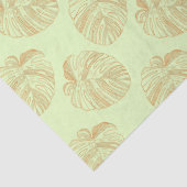 熱帯葉ヴィンテージレトロ夏誕生日 薄葉紙 (詳細)