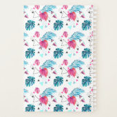 熱帯葉三角形模様 プランナー手帳 (裏面)