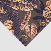 熱帯葉型模様 薄葉紙 (詳細)