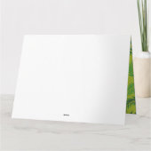 熱帯葉型12 カード (裏面)