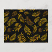 熱帯葉型14 ポストカード (正面)