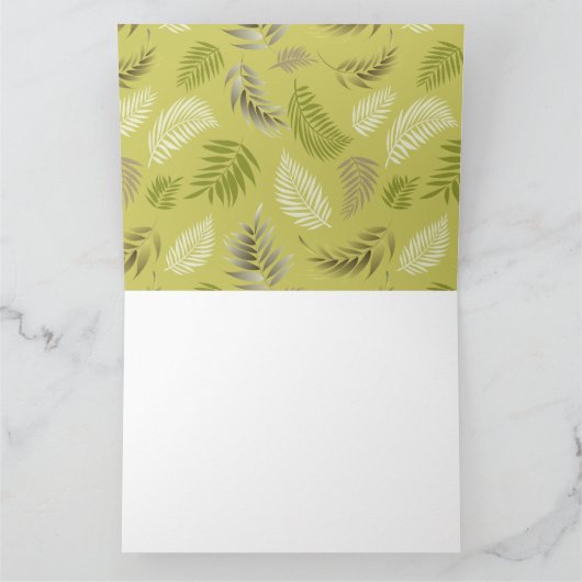 熱帯葉型17 カード (内部)