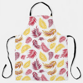 熱帯葉型20 エプロン (正面)