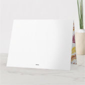 熱帯葉型20 サンキューカード (裏面)