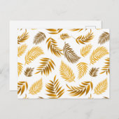 熱帯葉型22 シーズンポストカード (正面/裏面)