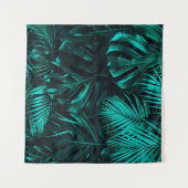 熱帯葉型 タペストリー (正面(横))