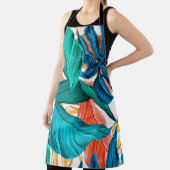 熱帯葉夏の異国 エプロン (インサイチュ)