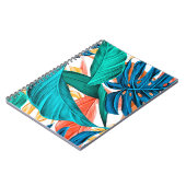 熱帯葉夏エキゾチック ノートブック (左側)