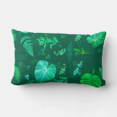 熱帯葉植物DK ランバークッション (裏面)