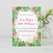 熱帯葉水の結婚色の出現 招待状 (スタンド正面)