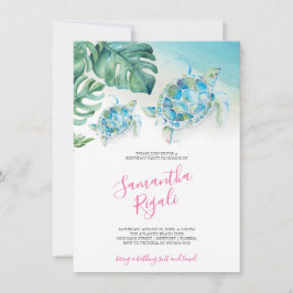 熱帯葉海亀の誕生日パーティー