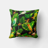 熱帯葉熱帯雨林 クッション (裏面)