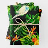 熱帯葉熱帯雨林 ラッピングペーパーシート (インサイチュ)