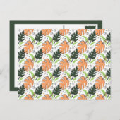 熱帯葉製はがき ポストカード (正面/裏面)