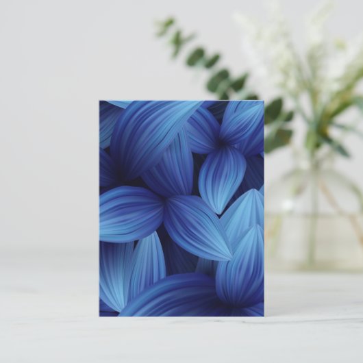 熱帯葉12 ポストカード (スタンド正面)