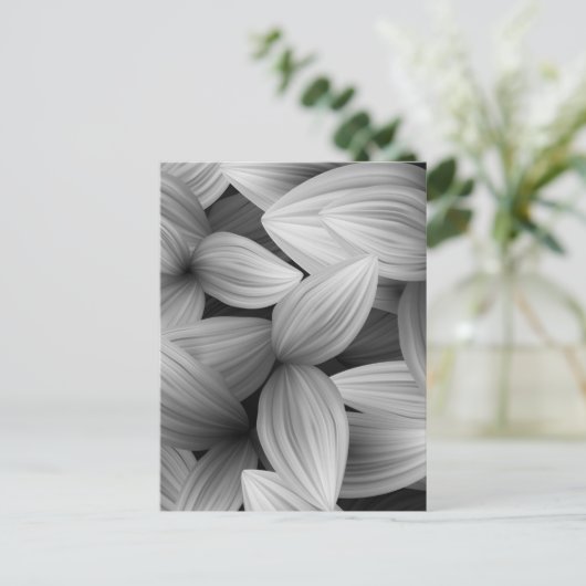 熱帯葉13 ポストカード (スタンド正面)