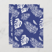 熱帯葉15 ノートカード (正面/裏面)