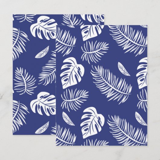 熱帯葉15 ポストカード (正面/裏面)