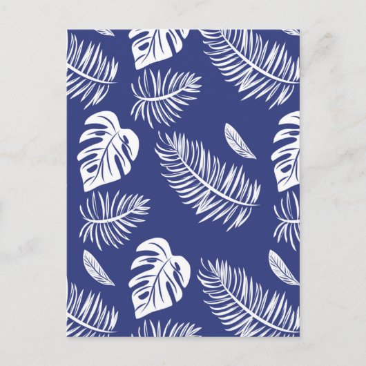 熱帯葉15 ポストカード (正面)