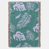 熱帯葉18 スローブランケット (正面縦)