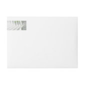 熱帯葉1 ラップアラウンドラベル (正面)