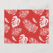 熱帯葉20 ポストカード (裏面)