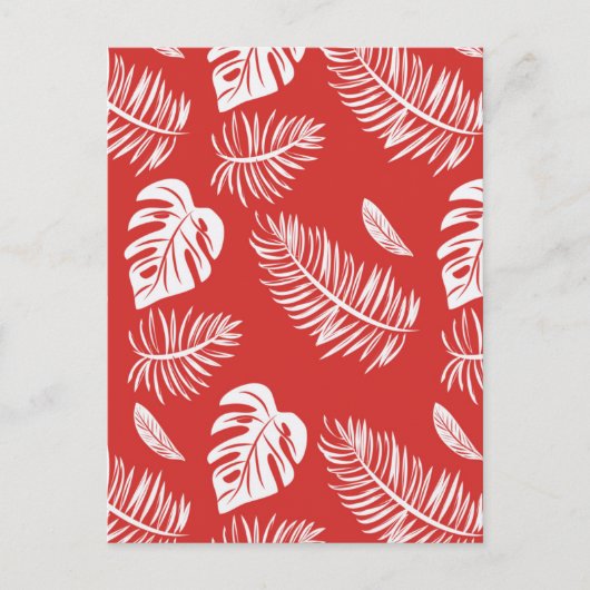 熱帯葉20 ポストカード (正面)