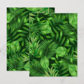 熱帯葉3 ポストカード (正面/裏面)