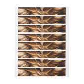 熱帯葉6 ラップアラウンドラベル (シート)