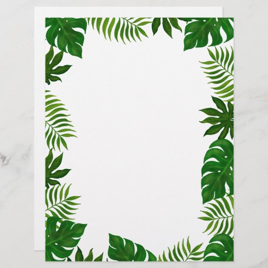 熱帯葉 |の結婚固定 (正面/裏面)