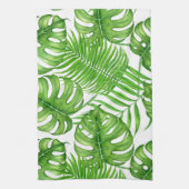 熱帯葉 キッチンタオル (縦)