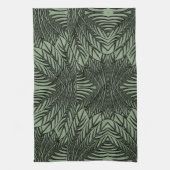 熱帯葉 キッチンタオル (縦)