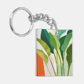 熱帯葉 キーホルダー (正面左)
