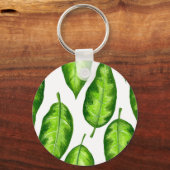 熱帯葉 キーホルダー (正面)