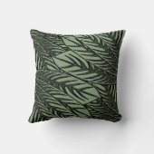 熱帯葉 クッション (裏面)