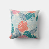 熱帯葉 クッション (正面)