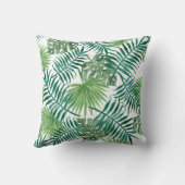 熱帯葉 クッション (裏面)