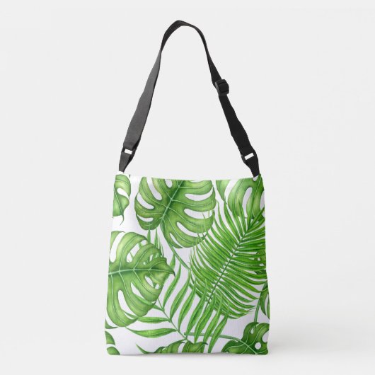 熱帯葉 クロスボディバッグ (裏面)