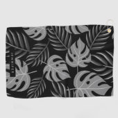 熱帯葉 ゴルフタオル