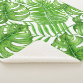 熱帯葉 シェルパブランケット (3/4)