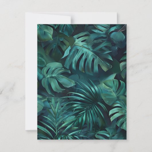 熱帯葉 シーズンカード (正面)