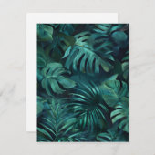 熱帯葉 シーズンカード (正面/裏面)