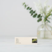 熱帯葉 スキニー名刺 (スタンド正面)