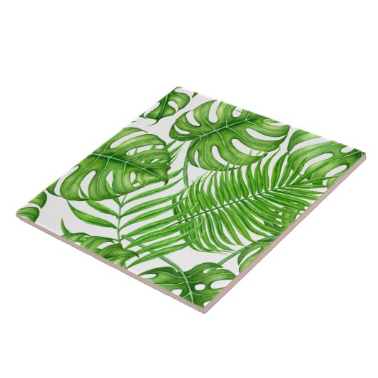 熱帯葉 タイル (側面)