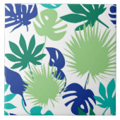 熱帯葉 タイル (正面)