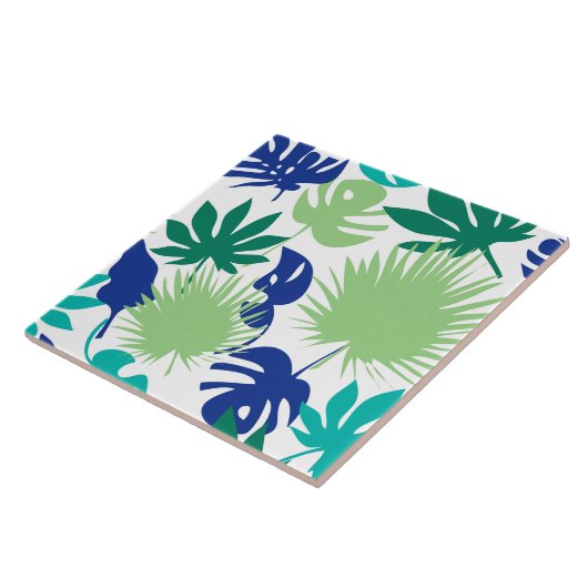 熱帯葉 タイル (側面)